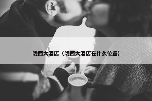 陇西大酒店（陇西大酒店在什么位置）
