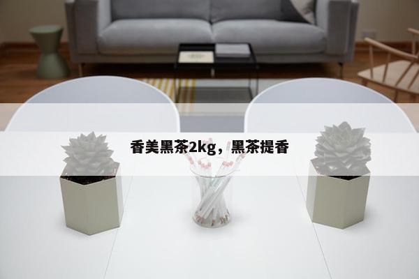 香美黑茶2kg，黑茶提香