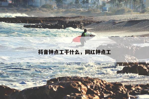 抖音钟点工干什么，网红钟点工