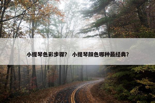 小提琴色彩步骤? 小提琴颜色哪种最经典? 小提琴色彩步骤? 小提琴颜色哪种最经典?