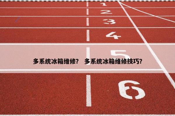 多系统冰箱维修？ 多系统冰箱维修技巧？