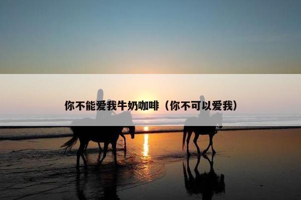 你不能爱我牛奶咖啡（你不可以爱我）