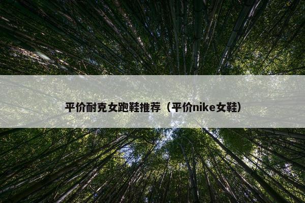 平价耐克女跑鞋推荐（平价nike女鞋）