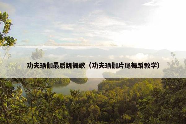 功夫瑜伽最后跳舞歌（功夫瑜伽片尾舞蹈教学）