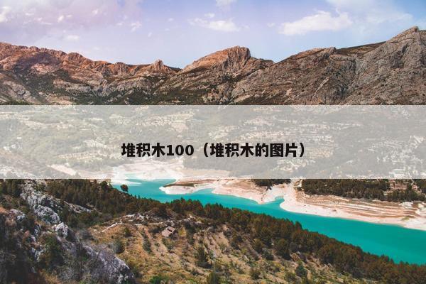 堆积木100（堆积木的图片）