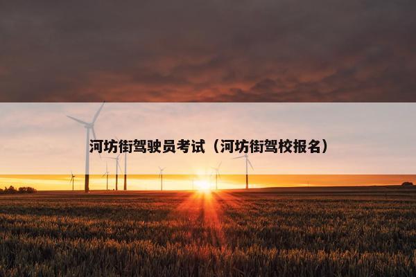 河坊街驾驶员考试（河坊街驾校报名）