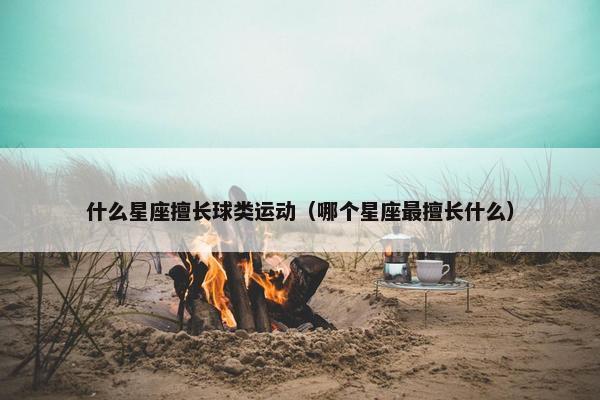 什么星座擅长球类运动（哪个星座最擅长什么）