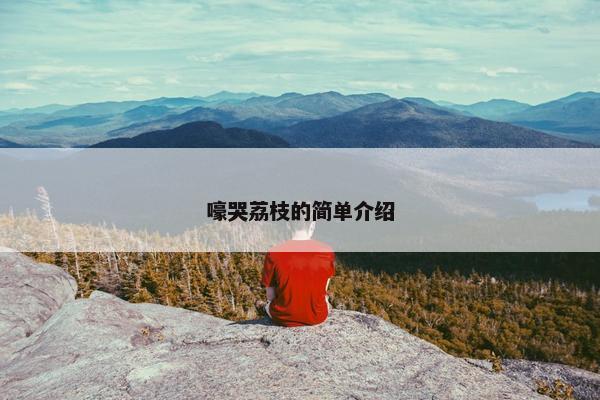 嚎哭荔枝的简单介绍