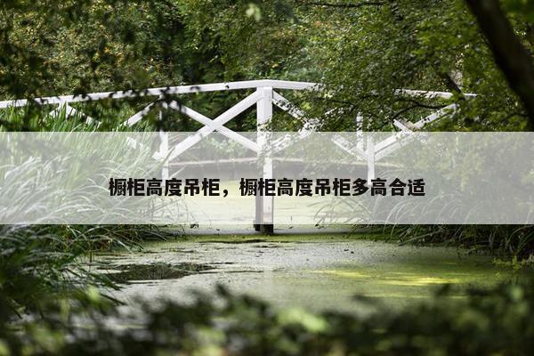 橱柜高度吊柜，橱柜高度吊柜多高合适