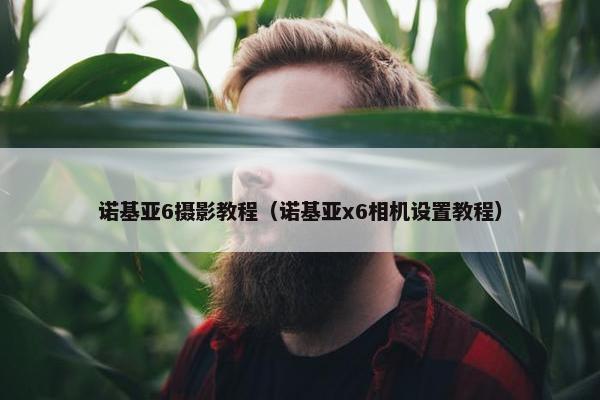 诺基亚6摄影教程（诺基亚x6相机设置教程）