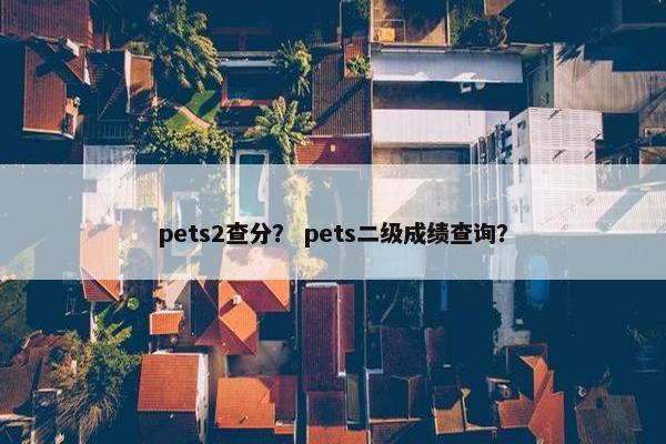 pets2查分? pets二级成绩查询? pets2查分? pets二级成绩查询?