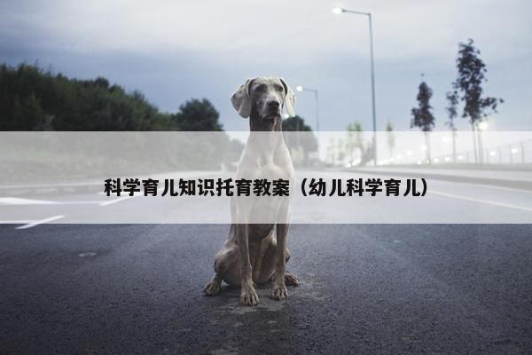 科学育儿知识托育教案（幼儿科学育儿）