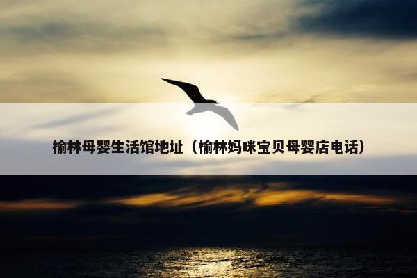 榆林母婴生活馆地址（榆林妈咪宝贝母婴店电话）