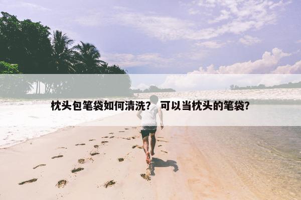 枕头包笔袋如何清洗？ 可以当枕头的笔袋？