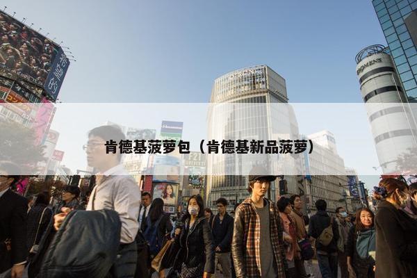 肯德基菠萝包（肯德基新品菠萝）