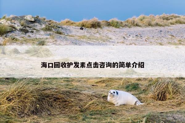 海口回收护发素点击咨询的简单介绍