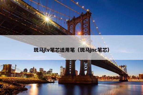斑马jlv笔芯适用笔（斑马jnc笔芯）