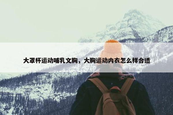 大罩杯运动哺乳文胸，大胸运动内衣怎么样合适
