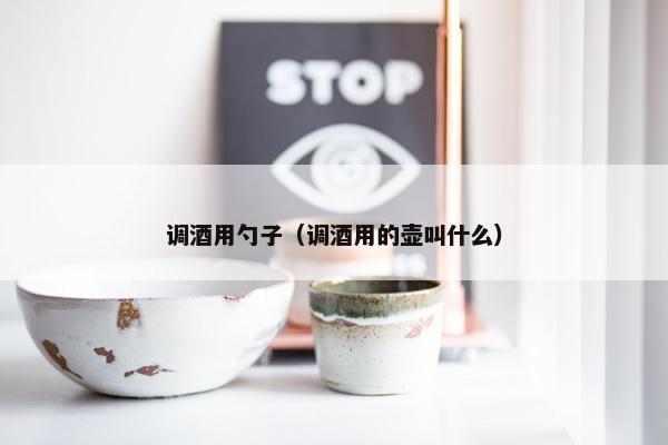 调酒用勺子(调酒用的壶叫什么) 调酒用勺子(调酒用的壶叫什么)