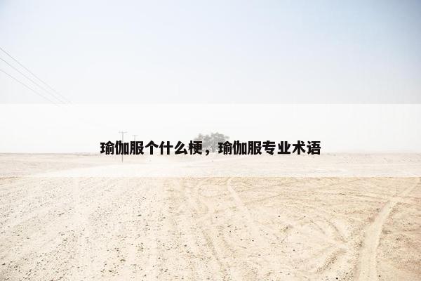 瑜伽服个什么梗,瑜伽服专业术语 瑜伽服个什么梗,瑜伽服专业术语