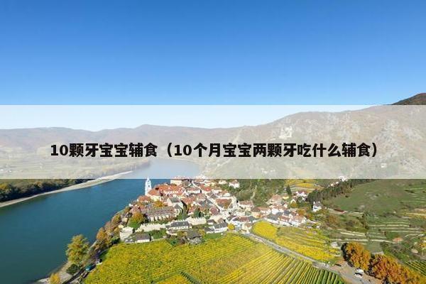 10颗牙宝宝辅食（10个月宝宝两颗牙吃什么辅食）