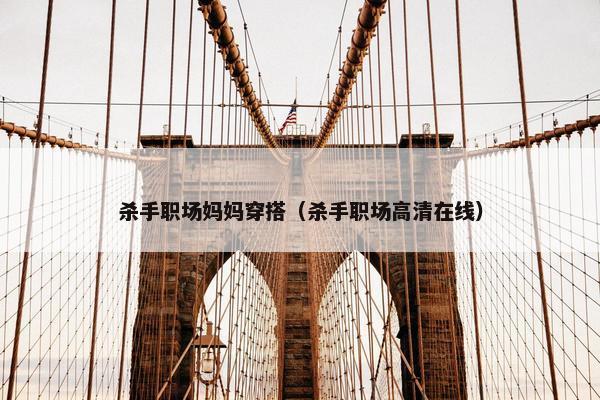 杀手职场妈妈穿搭（杀手职场高清在线）