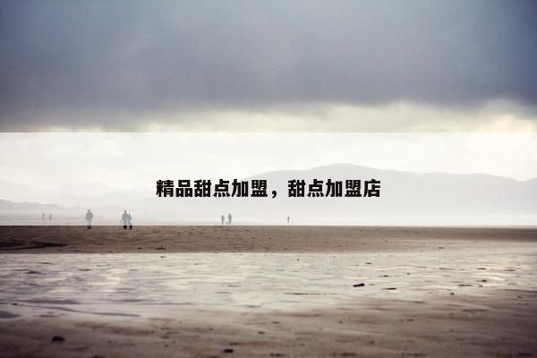 精品甜点加盟,甜点加盟店 精品甜点加盟,甜点加盟店