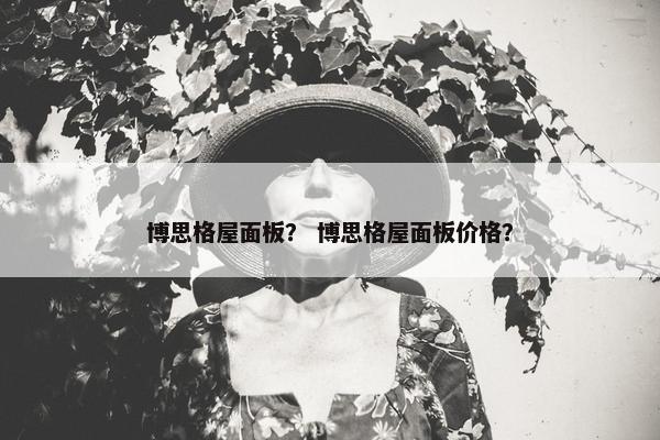 博思格屋面板？ 博思格屋面板价格？