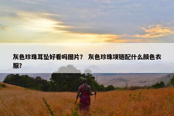 灰色珍珠耳坠好看吗图片? 灰色珍珠项链配什么颜色衣服? 灰色珍珠耳坠好看吗图片? 灰色珍珠项链配什么颜色衣服?