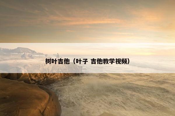 树叶吉他(叶子 吉他教学视频) 树叶吉他(叶子 吉他教学视频)