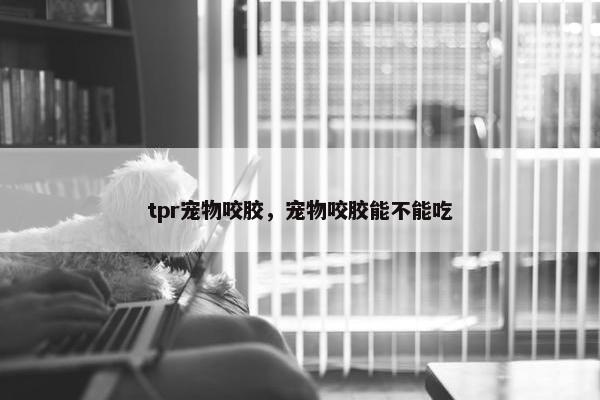 tpr宠物咬胶，宠物咬胶能不能吃