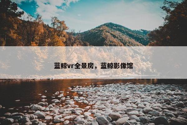 蓝鲸vr全景房，蓝鲸影像馆