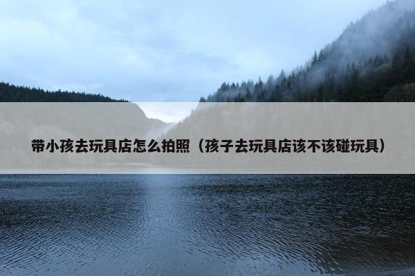 带小孩去玩具店怎么拍照(孩子去玩具店该不该碰玩具) 带小孩去玩具店怎么拍照(孩子去玩具店该不该碰玩具)