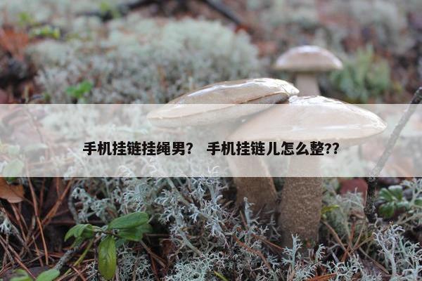 手机挂链挂绳男? 手机挂链儿怎么整?? 手机挂链挂绳男? 手机挂链儿怎么整??
