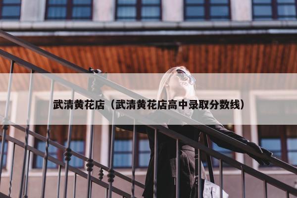 武清黄花店(武清黄花店高中录取分数线) 武清黄花店(武清黄花店高中录取分数线)