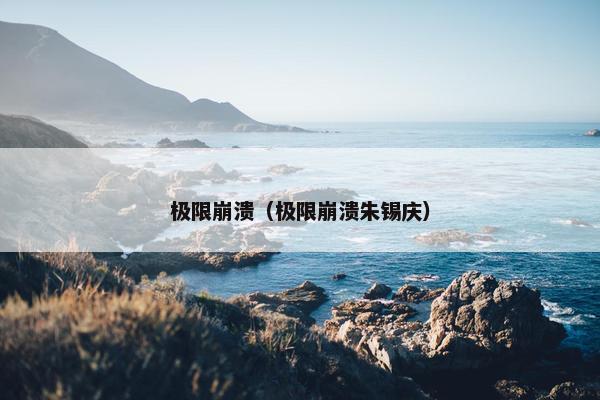 极限崩溃（极限崩溃朱锡庆）