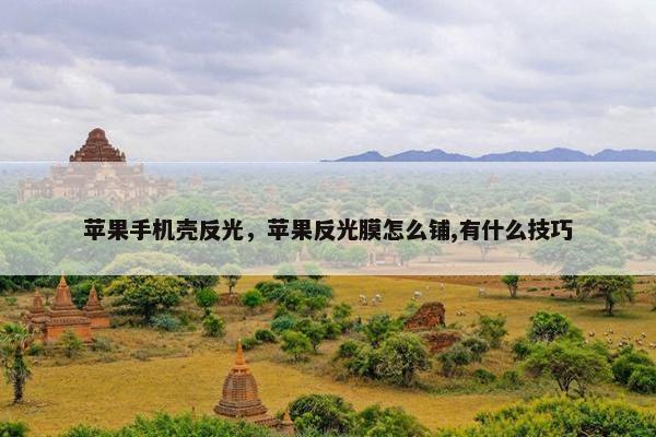 苹果手机壳反光，苹果反光膜怎么铺,有什么技巧