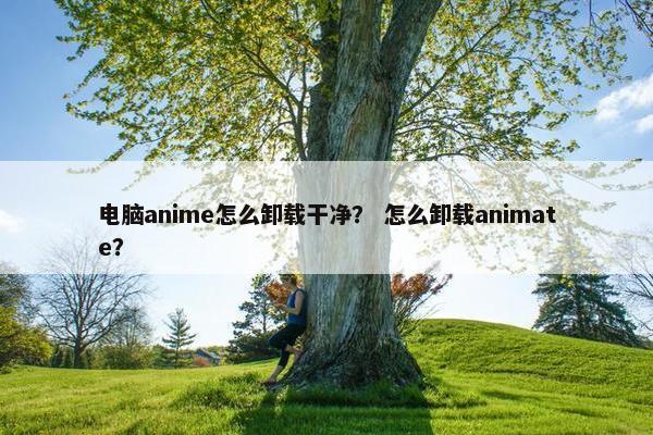 电脑anime怎么卸载干净? 怎么卸载animate? 电脑anime怎么卸载干净? 怎么卸载animate?