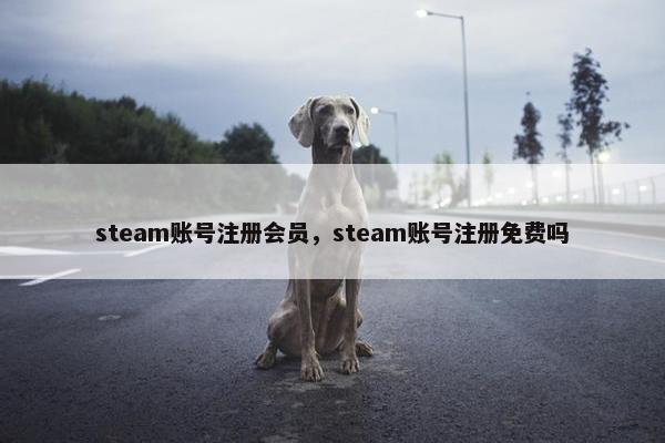 steam账号注册会员，steam账号注册免费吗