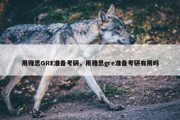 用雅思GRE准备考研，用雅思gre准备考研有用吗