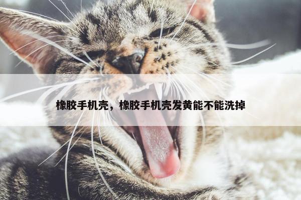 橡胶手机壳，橡胶手机壳发黄能不能洗掉