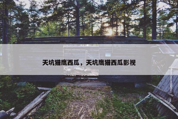 天坑猎鹰西瓜,天坑鹰猎西瓜影视 天坑猎鹰西瓜,天坑鹰猎西瓜影视