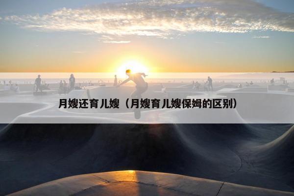 月嫂还育儿嫂（月嫂育儿嫂保姆的区别）