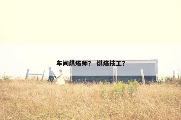 车间烘焙师? 烘焙技工? 车间烘焙师? 烘焙技工?