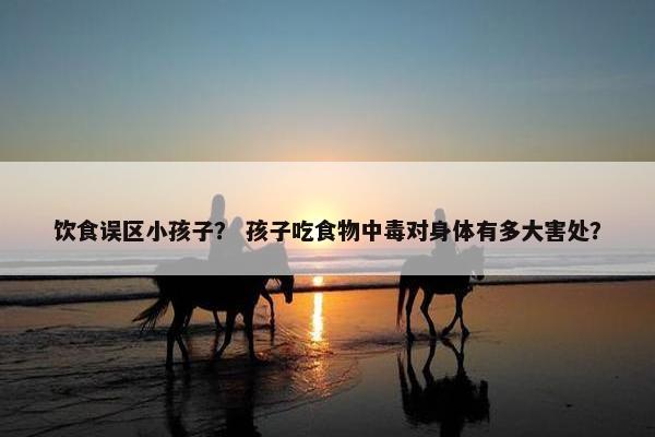 饮食误区小孩子？ 孩子吃食物中毒对身体有多大害处？