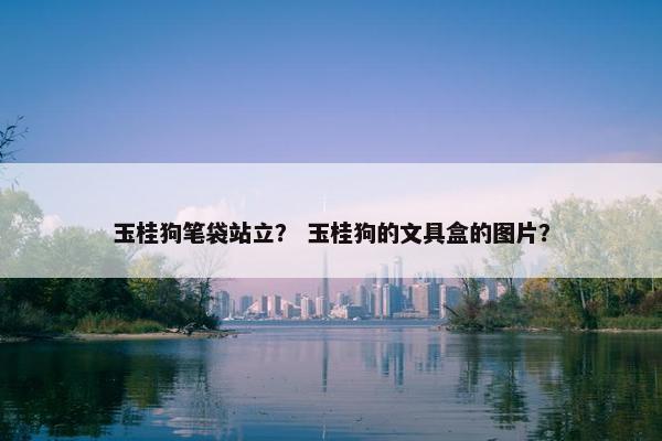 玉桂狗笔袋站立? 玉桂狗的文具盒的图片? 玉桂狗笔袋站立? 玉桂狗的文具盒的图片?
