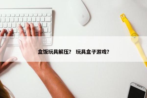 盒饭玩具解压？ 玩具盒子游戏？