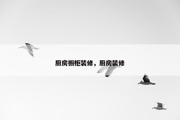 厨房橱柜装修，厨房装修