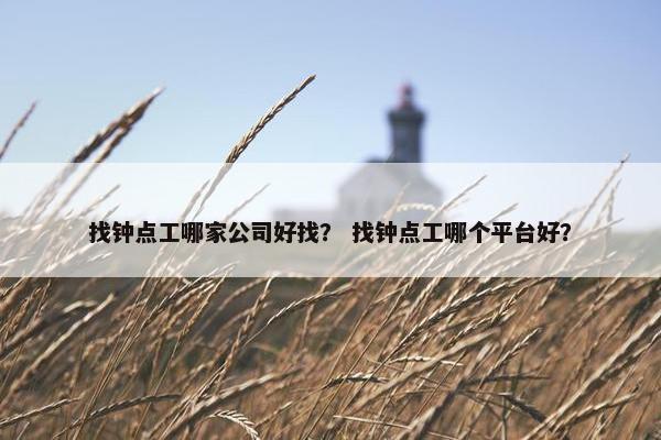 找钟点工哪家公司好找? 找钟点工哪个平台好? 找钟点工哪家公司好找? 找钟点工哪个平台好?