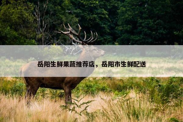 岳阳生鲜果蔬推荐店，岳阳市生鲜配送